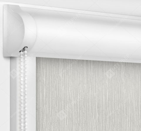Рулонные кассетные шторы УНИ - Балтик серый