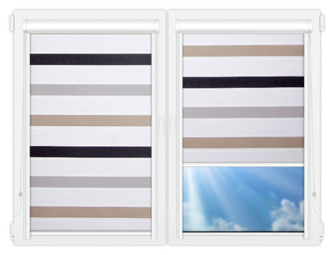 Рулонные кассетные шторы УНИ - Этаж-701