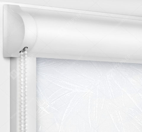 Рулонные кассетные шторы УНИ - Херб-вайт