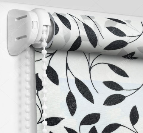 Рулонные шторы Мини - Ламьера черный