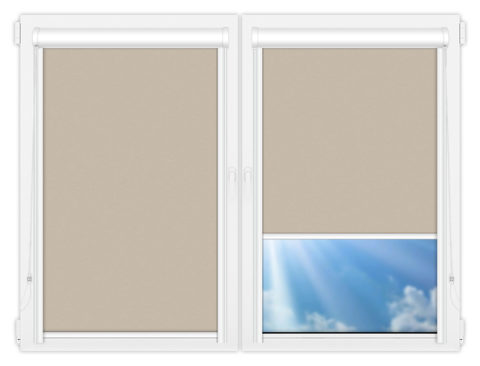 Рулонные кассетные шторы УНИ - Лин-2