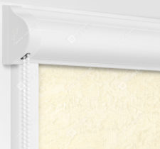 Рулонные кассетные шторы УНИ - Шелк молочный