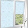 Рулонные шторы Мини - Сакура голубой
