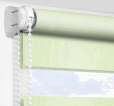 Рулонные шторы День-Ночь - Монца салатовый 62