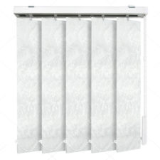 Вертикальные тканевые жалюзи Шёлк белый 4101