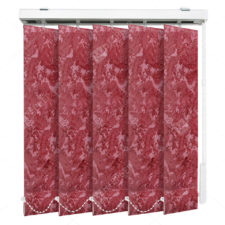 Вертикальные тканевые жалюзи Шёлк бордовый 4126