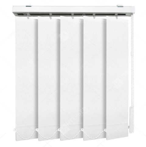 Вертикальные тканевые жалюзи Сиде белый