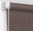 Рулонные шторы Мини – Респект блэкаут коричневый