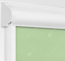 Рулонные кассетные шторы УНИ - Респект блэкаут зеленый