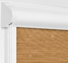 Рулонные кассетные шторы УНИ - Корсо желтый