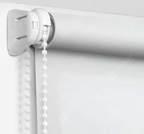 Рулонные шторы Мини - Лусто снежно-белый