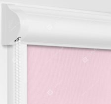 Рулонные кассетные шторы УНИ - Мадагаскар розовый