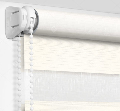 Рулонные шторы День-Ночь - Модена кремовый 24