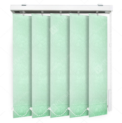 Вертикальные тканевые жалюзи Адель светло-зеленый