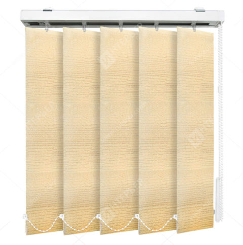 Вертикальные тканевые жалюзи Бруклин персиковый