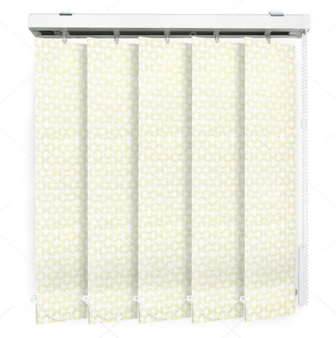 Вертикальные тканевые жалюзи Клио бежевый