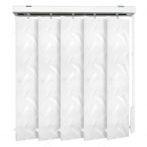 Вертикальные тканевые жалюзи Палома белый