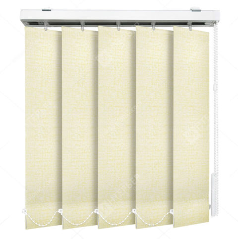Вертикальные тканевые жалюзи Тако светло-бежевый