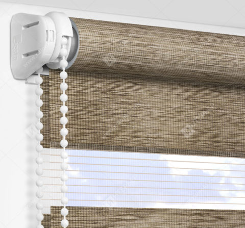 Рулонные шторы День-Ночь - Равелло капучино