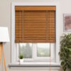 Деревянные жалюзи 50 мм, цвет 33 Золотой дуб